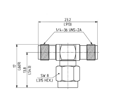 HuberSuhner/Adapter/43_SMA-50-0-1/111_N